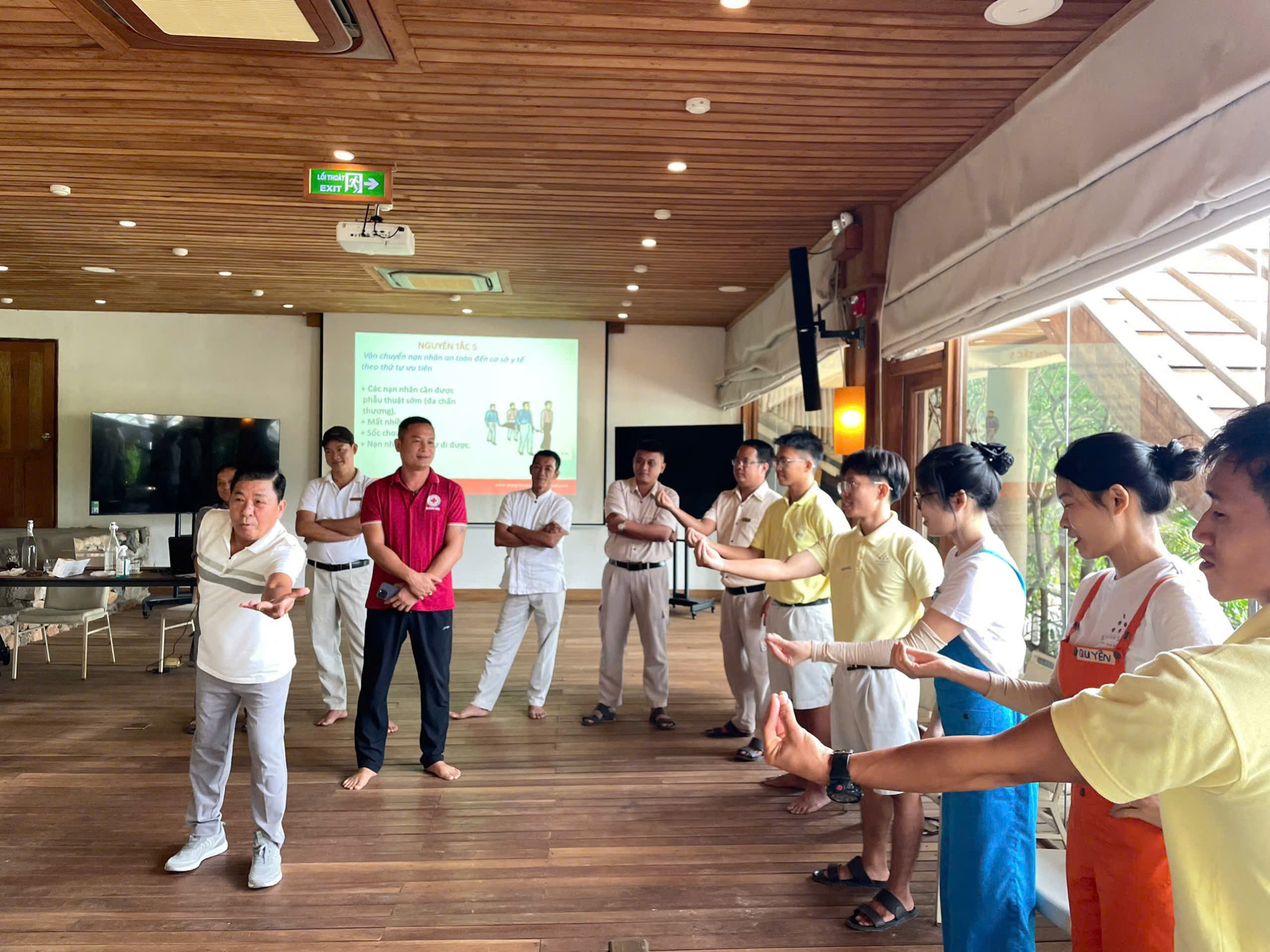 Đào tạo sơ cấp cứu cho doanh nghiệp.